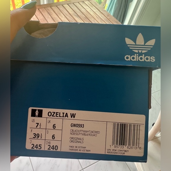 ADIDAS Women's Always Original Ozelia Black Sneakers-Size 7.5-BNIB - Picture 15 of 16